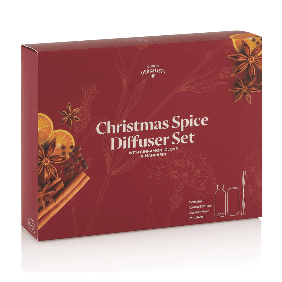 Dublin Herbalists Christmas Spice Diffuser Gift Set- Lillys Pharmacy and Health Store