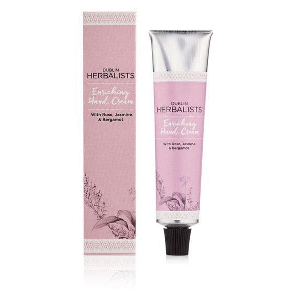 Dublin Herbalists Enriching Hand Cream with Rose, Jasmine & Bergamot - Lillys Pharmacy and Health store