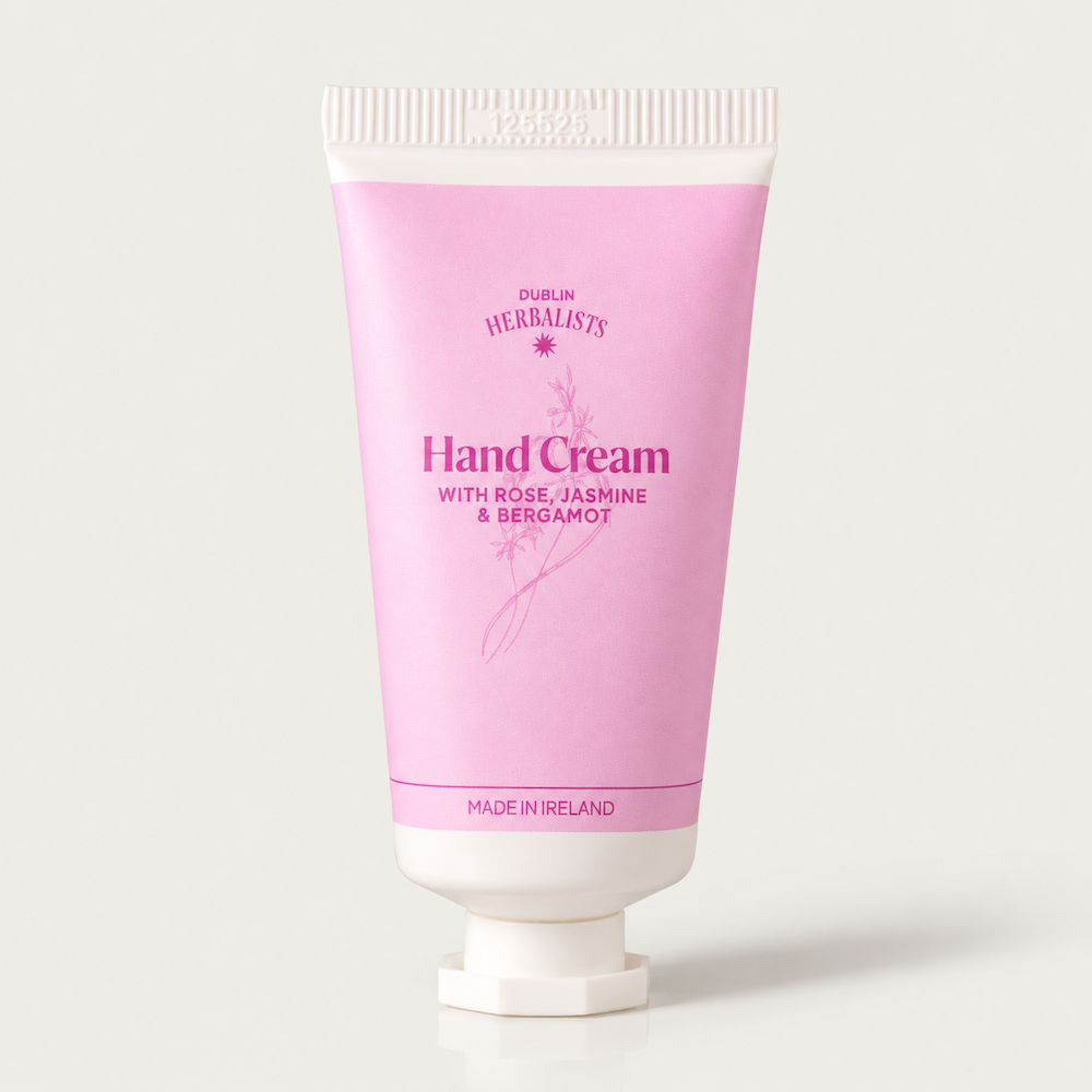 Dublin Herbalists Enriching Hand Cream With Rose Jasmine Bergamot- Lillys Pharmacy and Health Store