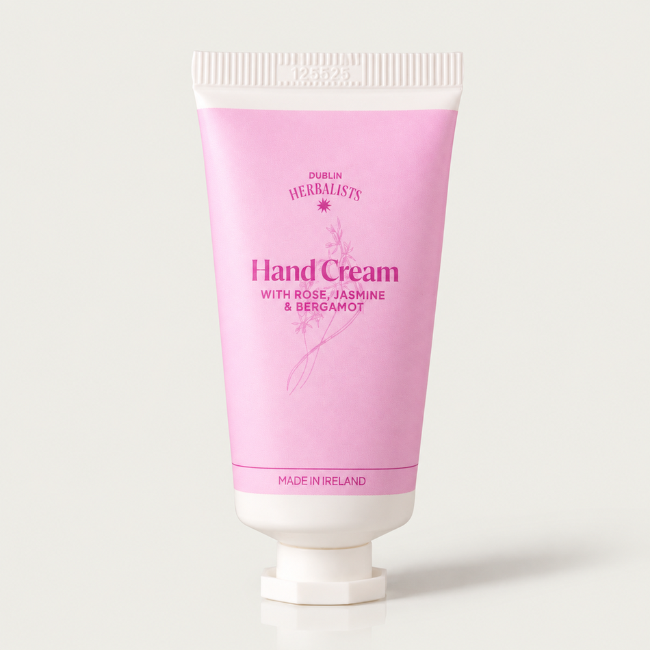 Dublin Herbalists Enriching Hand Cream With Rose Jasmine Bergamot- Lillys Pharmacy and Health Store