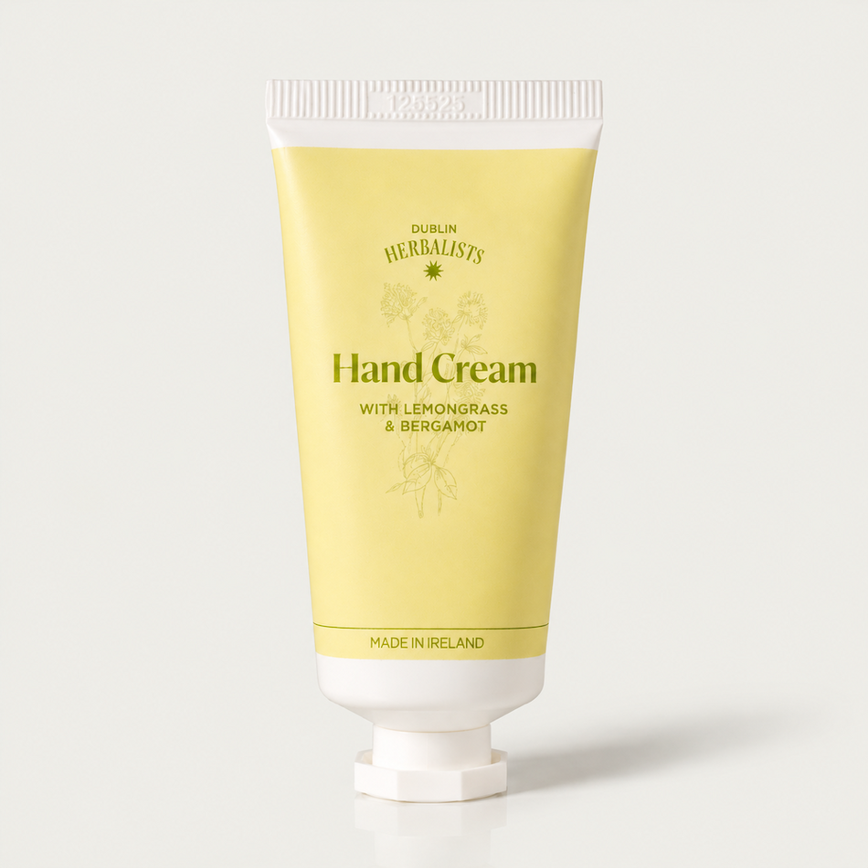 Dublin Herbalists Hand Cream- Lemongrass & Bergamot 30ml- Lillys Pharmacy and Health Store