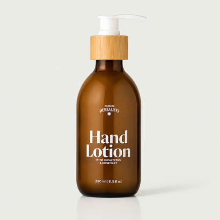 Dublin Herbalists Hand Lotion with Eucalyptus and Rosemary 250ml- Lillys Pharmacy and Health Store