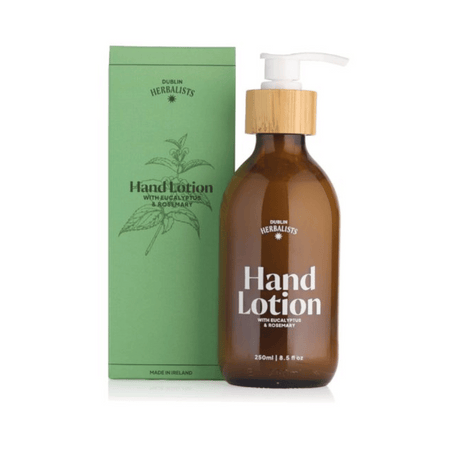 Dublin Herbalists Hand Lotion with Eucalyptus and Rosemary 250ml- Lillys Pharmacy and Health Store