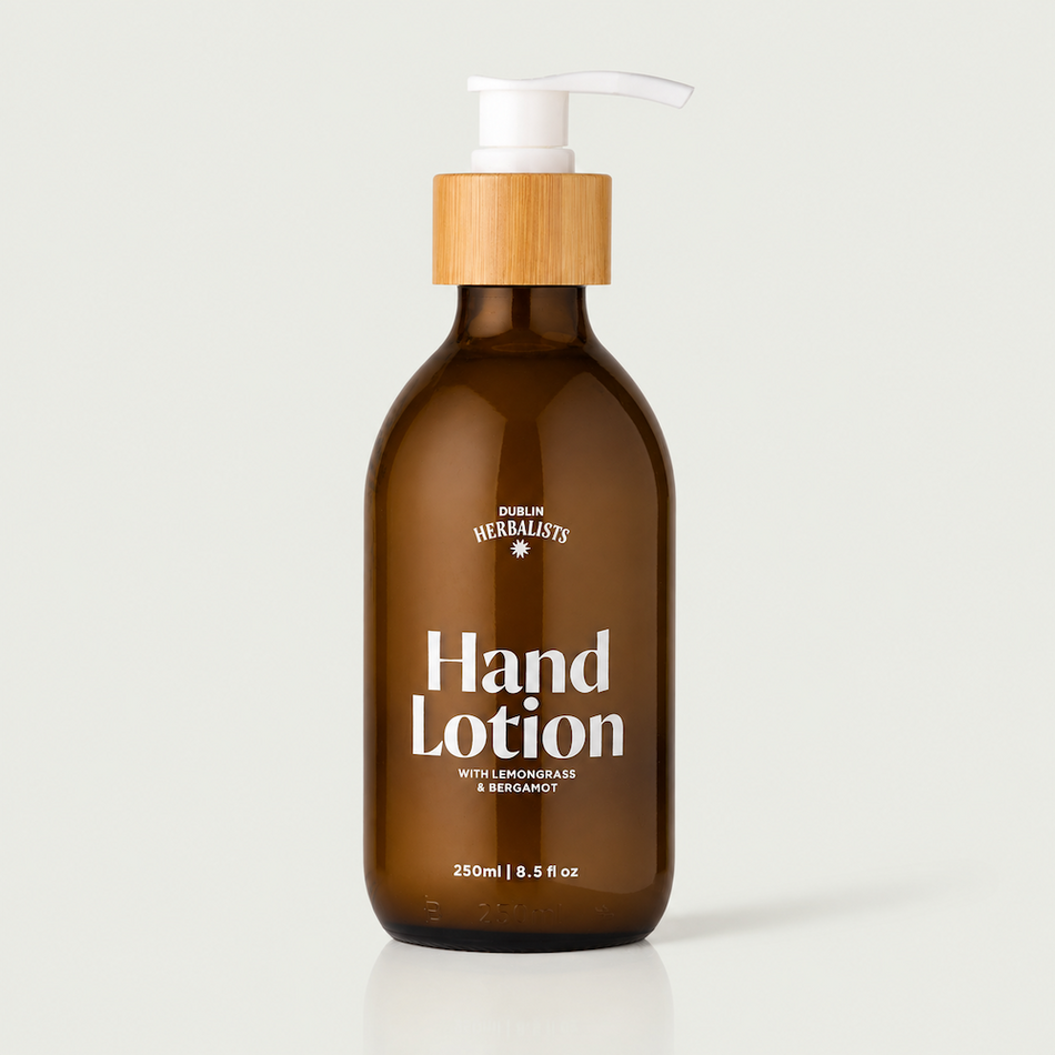 Dublin Herbalists Hand Lotion with Lemongrass & Bergamot 250ml- Lillys Pharmacy and Health Store