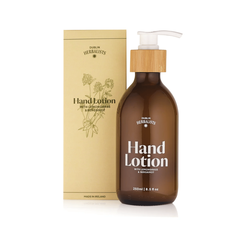 Dublin Herbalists Hand Lotion with Lemongrass & Bergamot 250ml- Lillys Pharmacy and Health Store