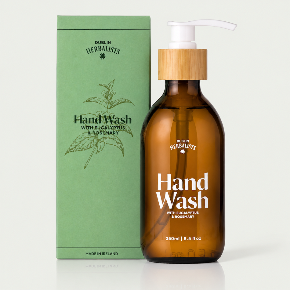 Dublin Herbalists Hand Wash with Eucalyptus and Rosemary 250ml- Lillys Pharmacy and Health Store