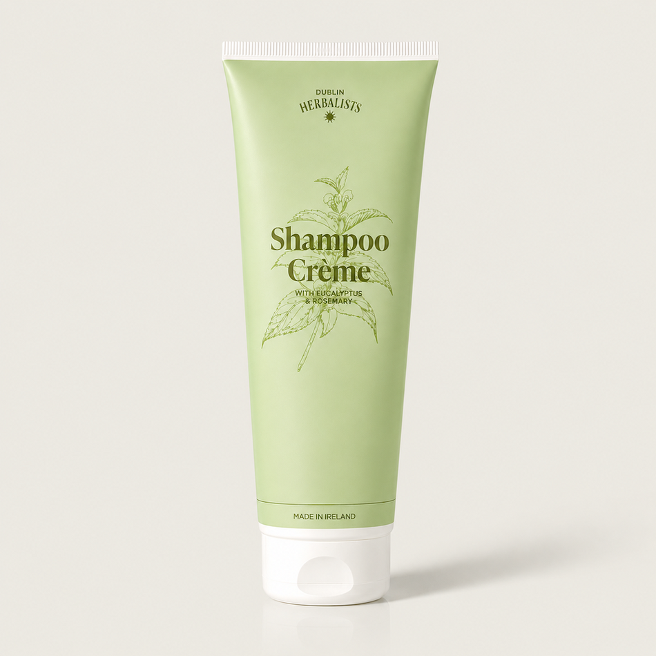 Dublin Herbalists Shampoo Cremé Eucalyptus and Rosemary 300ml- Lillys Pharmacy and Health Store
