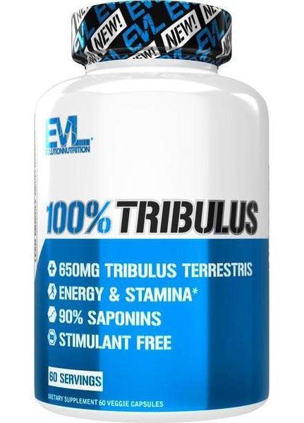 EVLution Nutrition 100% Tribulus, 650mg 60 vcaps- Lillys Pharmacy and Health Store