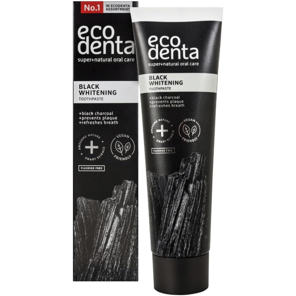 Ecodenta Black Whitening Toothpaste 100ml- Lillys Pharmacy and Health Store