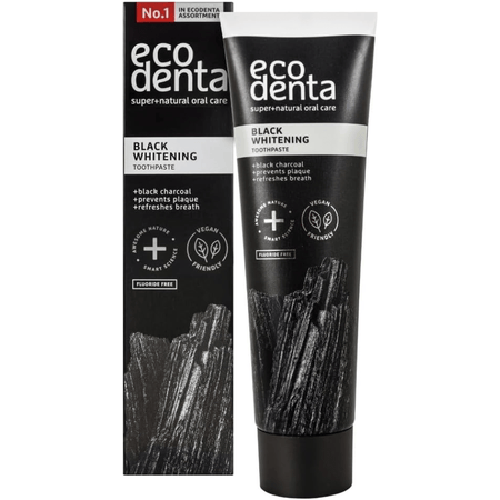 Ecodenta Black Whitening Toothpaste 100ml- Lillys Pharmacy and Health Store