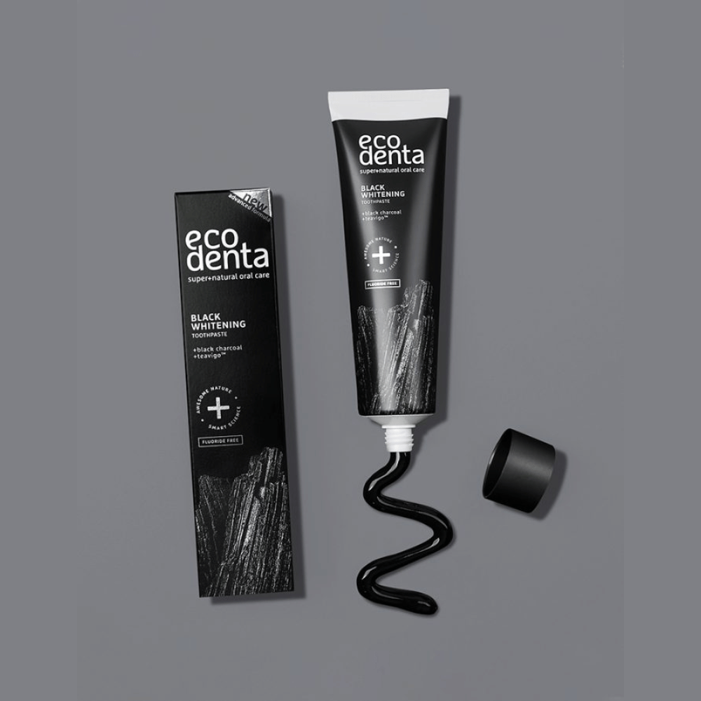 Ecodenta Blackline Black Whitening Toothpaste 100ml- Lillys Pharmacy and Health Store