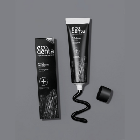 Ecodenta Blackline Black Whitening Toothpaste 100ml- Lillys Pharmacy and Health Store