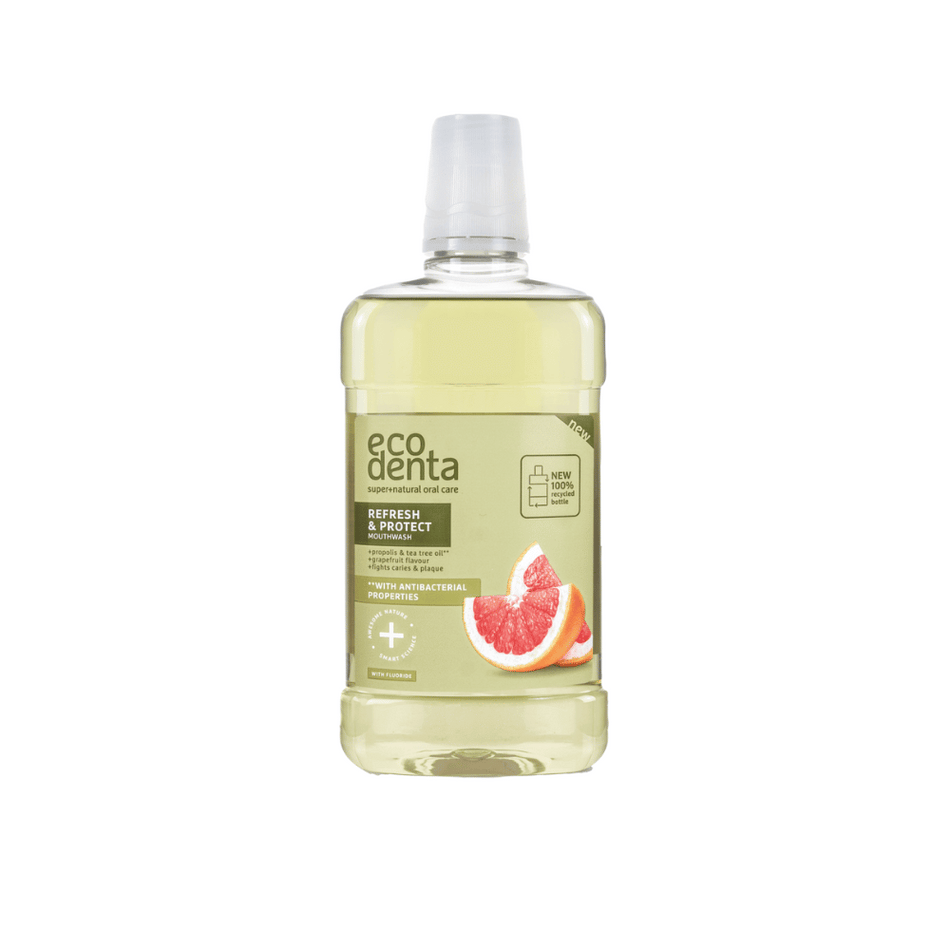 Ecodenta Expertline Refresh & Protect Mouthwash - 500ml- Lillys Pharmacy and Health Store