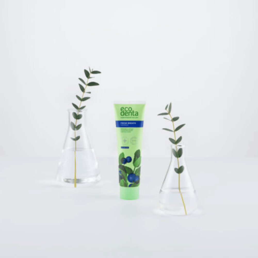 Ecodenta Green Line - Fresh Breath Blueberry Toothpaste 100ml- Lillys Pharmacy and Health Store