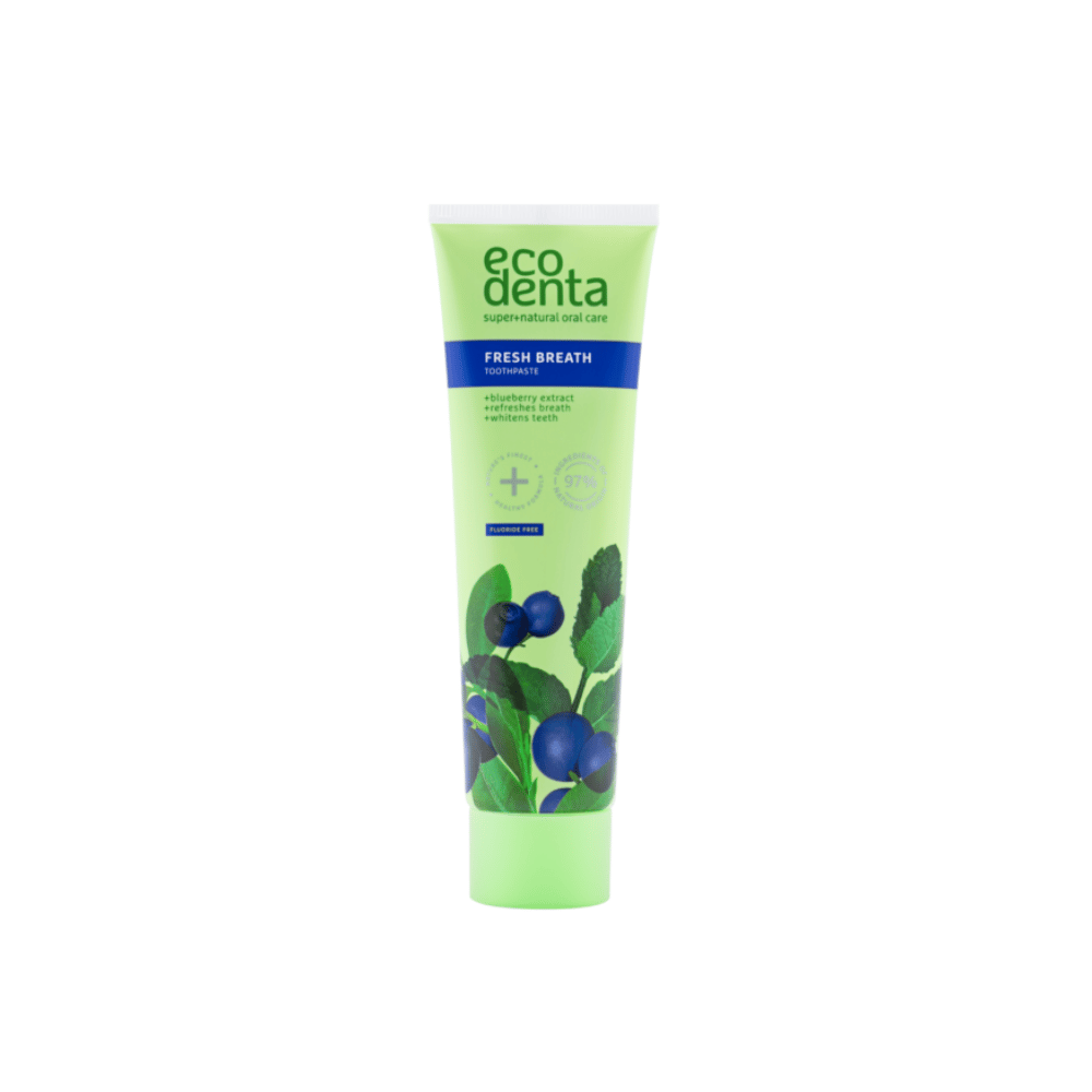 Ecodenta Green Line - Fresh Breath Blueberry Toothpaste 100ml- Lillys Pharmacy and Health Store