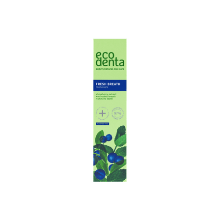 Ecodenta Green Line - Fresh Breath Blueberry Toothpaste 100ml- Lillys Pharmacy and Health Store