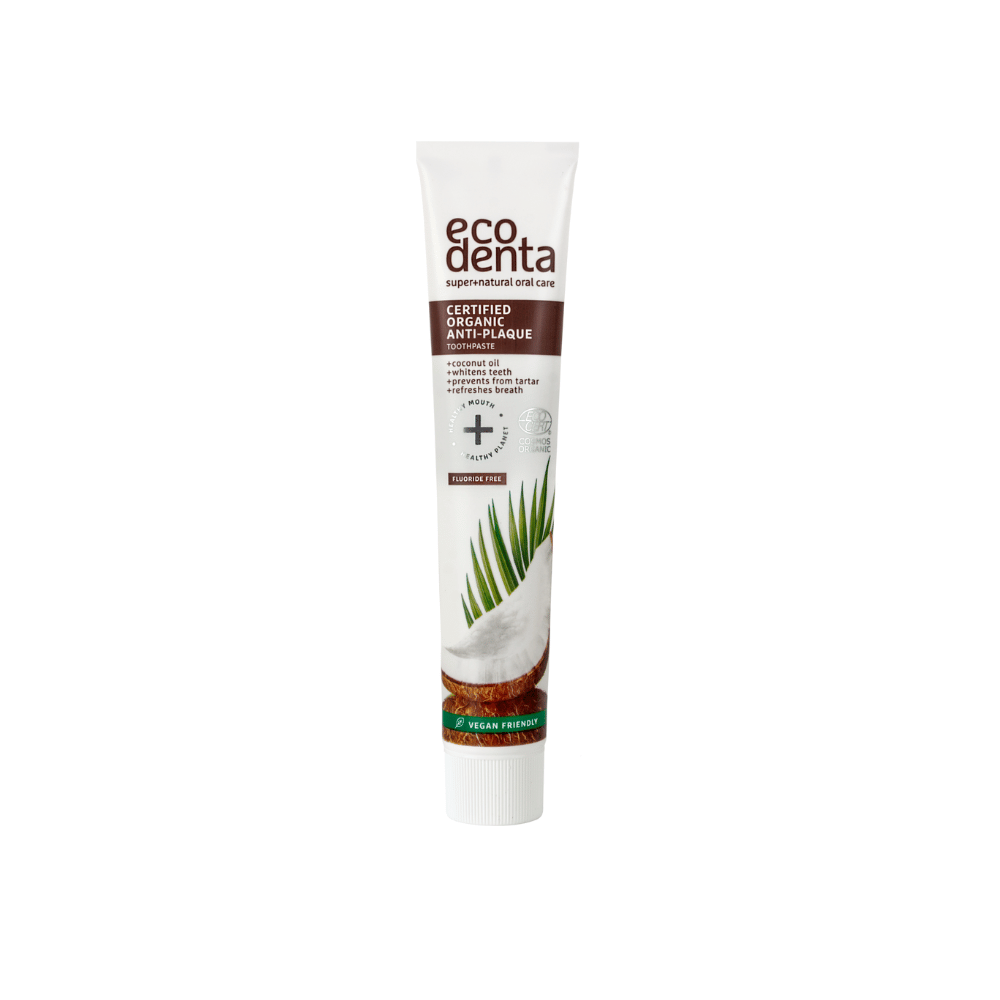 Ecodenta Organicline Anti-plaque Toothpaste 75ml- Lillys Pharmacy and Health Store