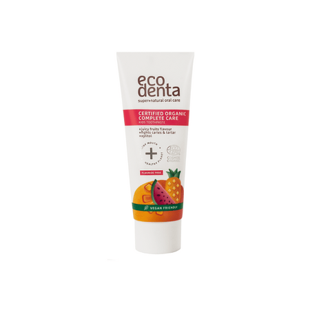 Ecodenta Organicline Certified ORGANIC Complete Care Kids Toothpaste 75ml- Lillys Pharmacy and Health Store
