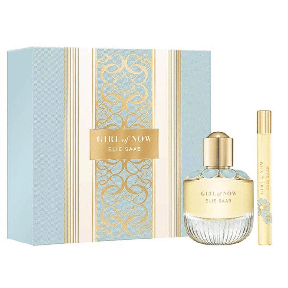 Elie Saab Girl Of Now 50ml 2 Piece Gift Set - 50ml Eau de Parfum Spray, 10ml Eau de Parfum Spray- Lillys Pharmacy and Health Store