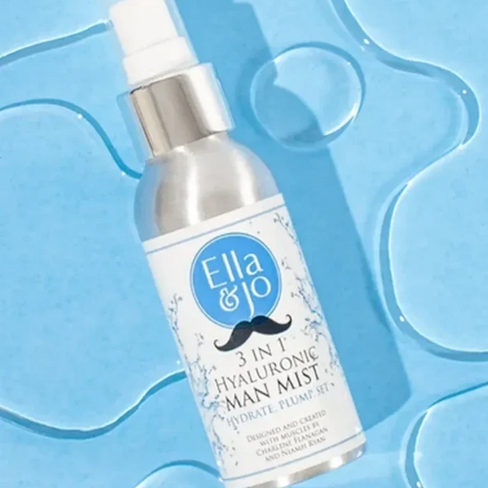 Ella & Jo - 3in1 'Man Mist' Hyaluronic Skin Mist- Lillys Pharmacy and Health Store