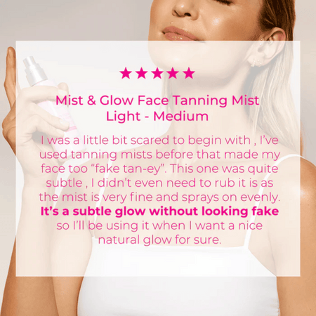 Ella & Jo - Face Filter Mist & Glow Tanning Mist / Medium - Dark- Lillys Pharmacy and Health Store