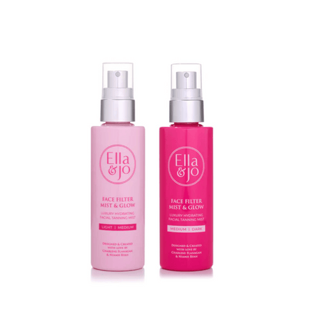 Ella & Jo - Face Filter Mist & Glow Tanning Mist / Medium - Dark- Lillys Pharmacy and Health Store