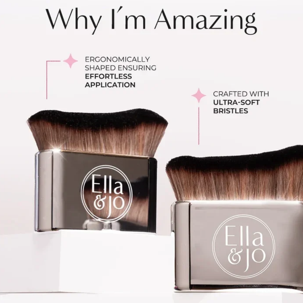 Ella & Jo Glow Kabuki Brush- Lillys Pharmacy and Health Store
