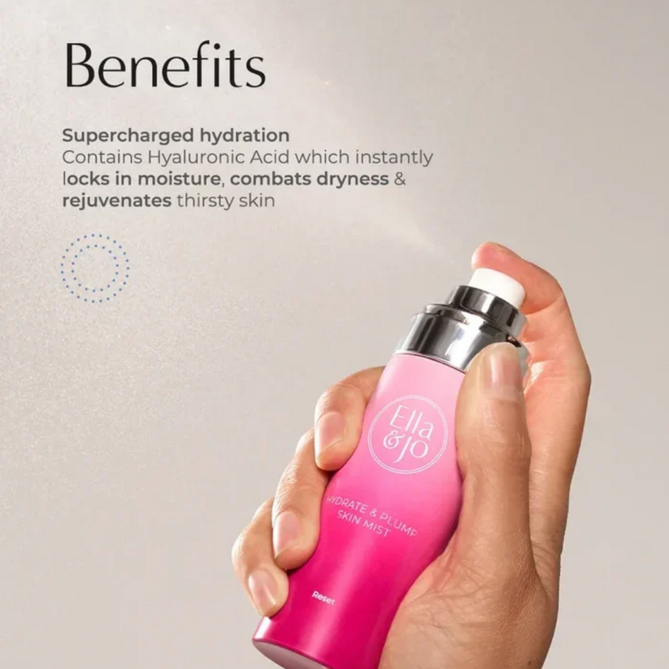 Ella & Jo - Hydrate & Plump Skin Mist- Lillys Pharmacy and Health Store