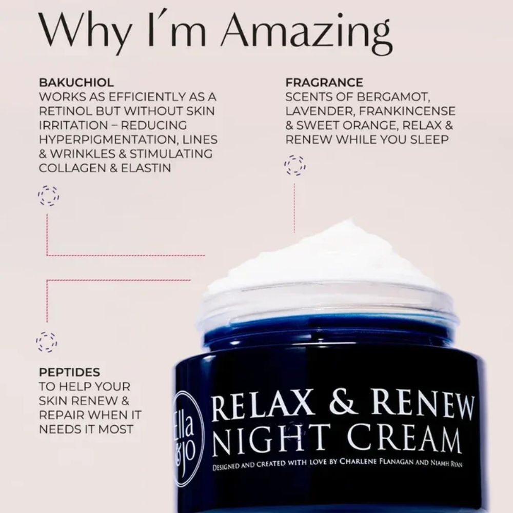Ella & Jo Relax & Renew Night Cream 50ml- Lillys Pharmacy and Health Store