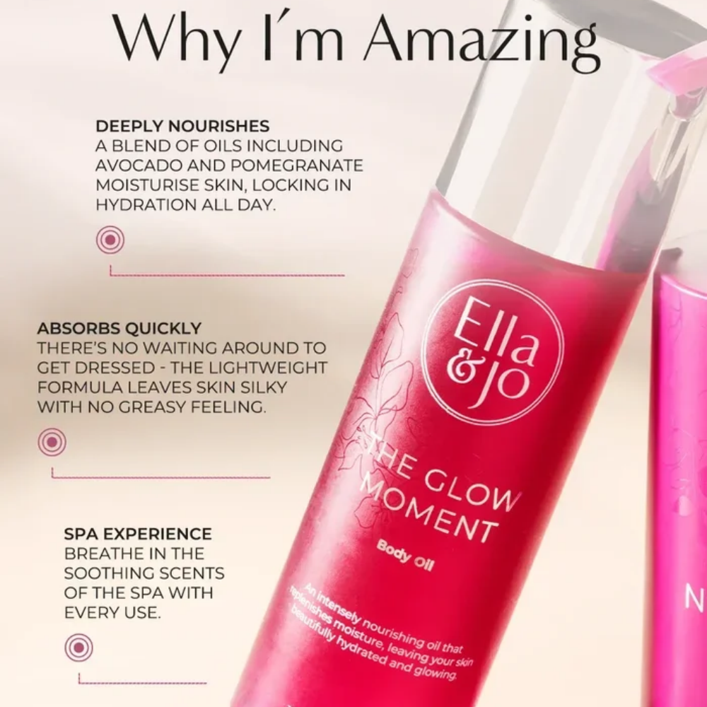 Ella & Jo The Glow Moment - Body Oil- Lillys Pharmacy and Health Store