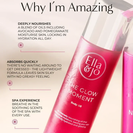 Ella & Jo The Glow Moment - Body Oil- Lillys Pharmacy and Health Store