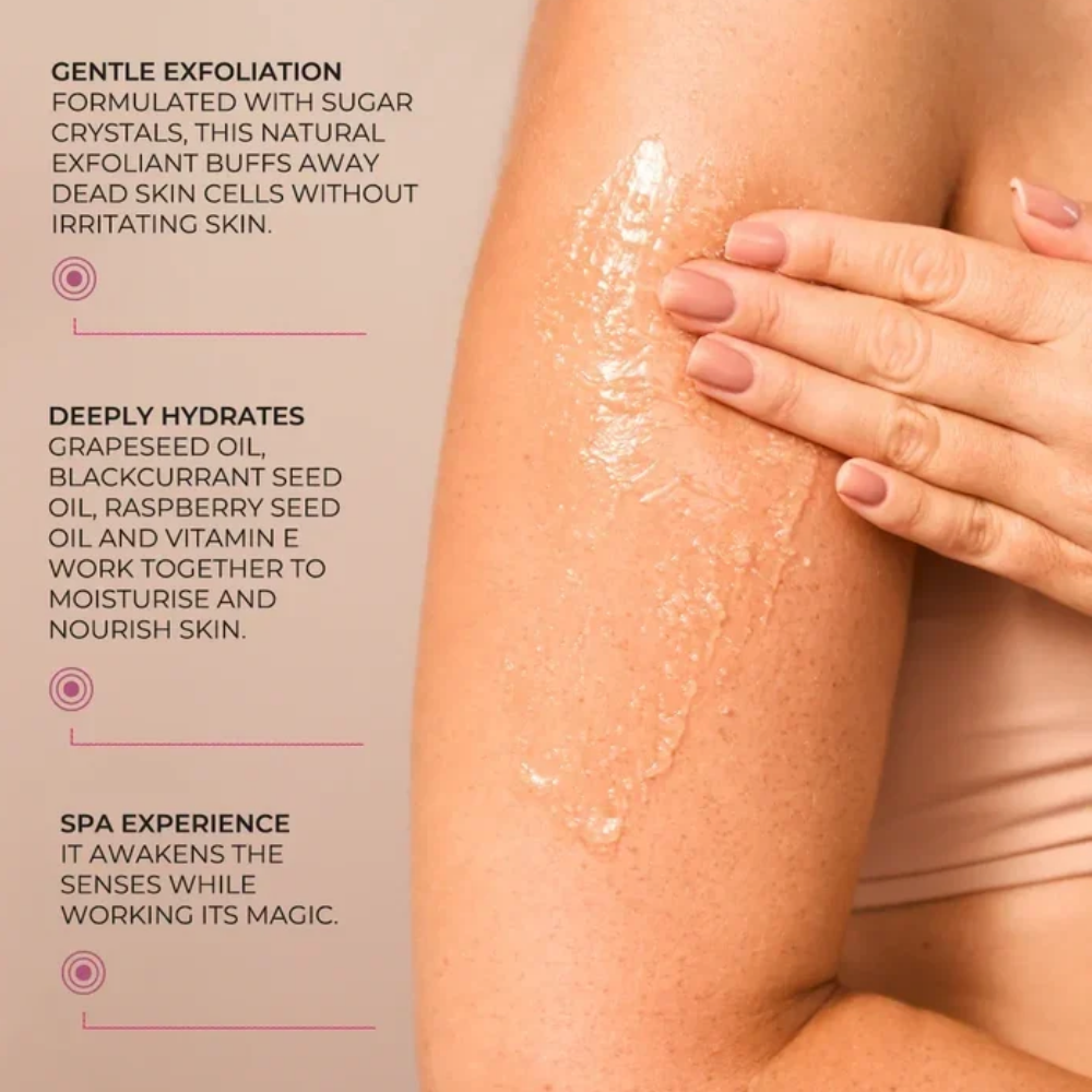 Ella & Jo - The Velvet Moment - Exfoliating Body Scrub- Lillys Pharmacy and Health Store