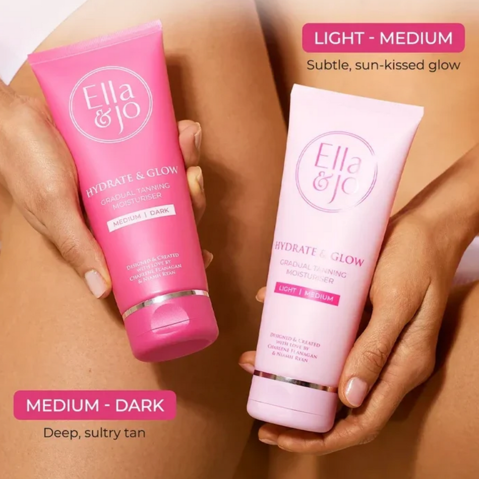 Ella & Joe - Hydrate & Glow Gradual Moisturiser / Light-Medium- Lillys Pharmacy and Health Store