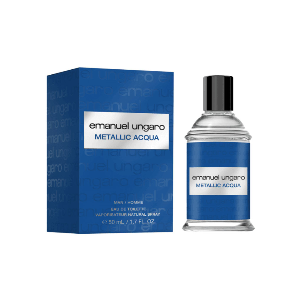 Emanuel Ungaro Metallic Acqua 50ml Edt Spr- Lillys Pharmacy and Health Store