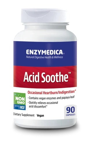 Enzymedica Acid Soothe - 90 Caps - Lilly's Pharmacy