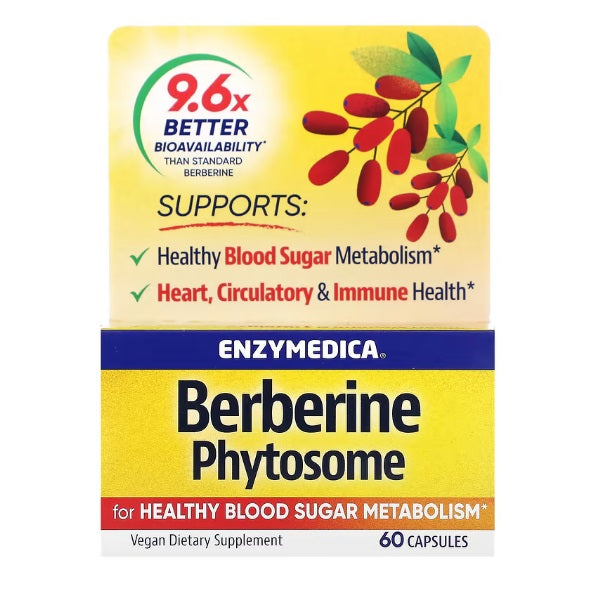 Enzymedica Berberine Phytosome - 60 Caps - Lilly's Pharmacy