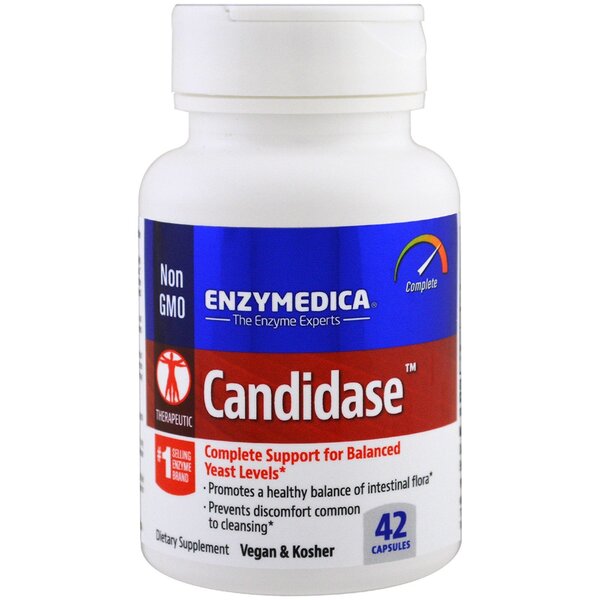 Enzymedica Candidase - 42 Caps - Lilly's Pharmacy