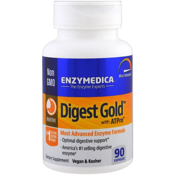 Enzymedica Digest Gold with ATPro - 90 Caps - Lilly's Pharmacy