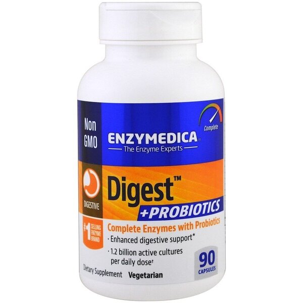 Enzymedica Digest + Probiotics - 90 Caps - Lilly's Pharmacy
