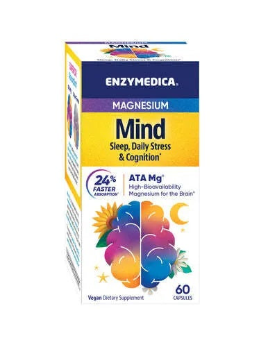 Enzymedica Magnesium Mind - 60 Caps - Lilly's Pharmacy