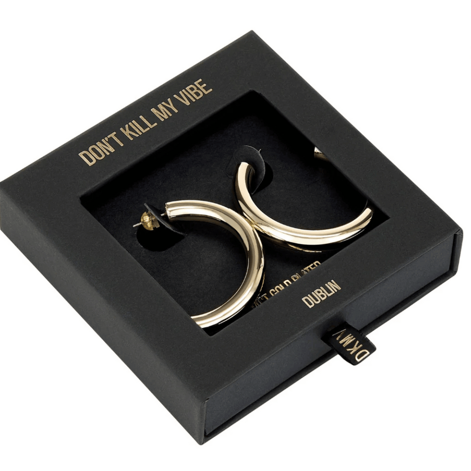 Ery Day 2.0 Hoop Earrings Gold- Lillys Pharmacy and Health Store