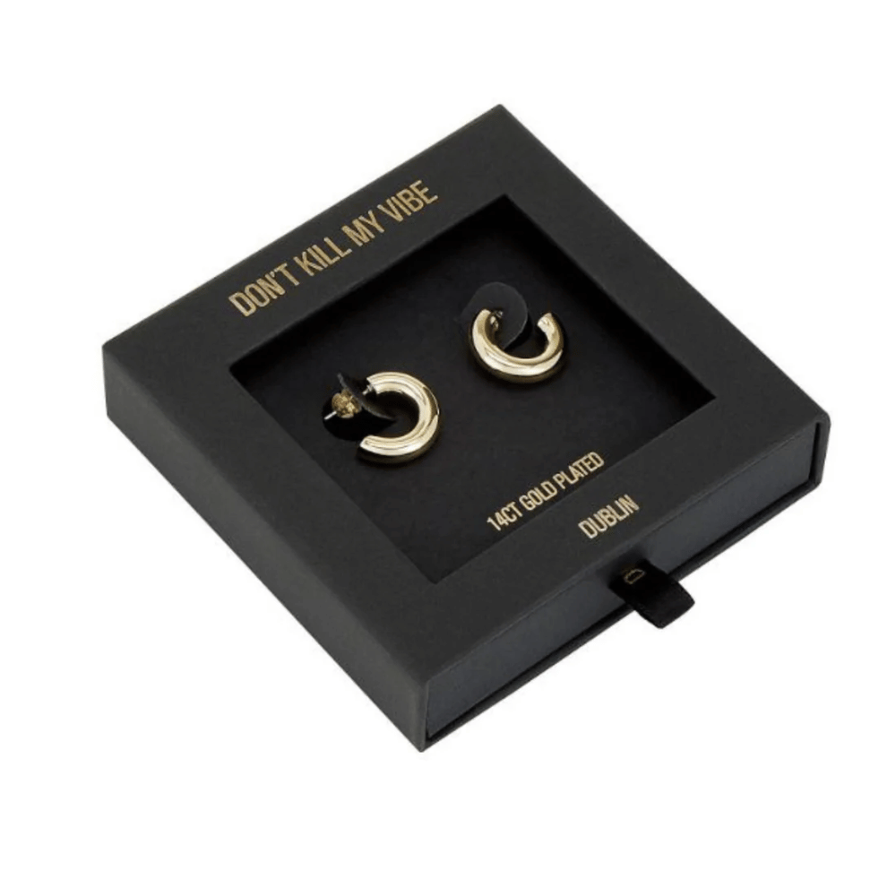 Ery Day Mini Hoop Earrings Gold- Lillys Pharmacy and Health Store