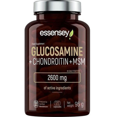 Essensey Glucosamine + Chondroitin + MSM 120 caps- Lillys Pharmacy and Health Store