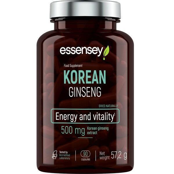 Essensey Korean Ginseng, 500mg 90 caps- Lillys Pharmacy and Health Store
