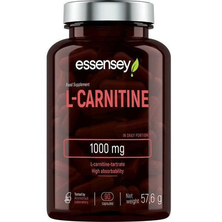 Essensey LCarnitine, 1000mg 90 caps- Lillys Pharmacy and Health Store