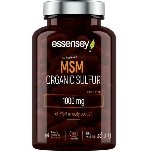 Essensey MSM Sulfur, 1000mg 90 caps- Lillys Pharmacy and Health Store