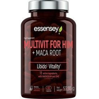Essensey Multivit for Him + Maca Root 90 caps- Lillys Pharmacy and Health Store