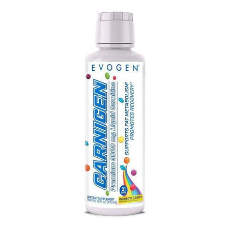 Evogen Carnigen Liquid, Rainbow Candy - 473 ml