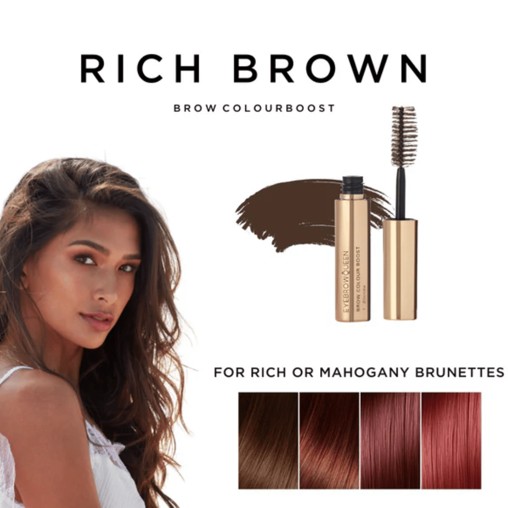Eyebrowqueen Brow Colour Boost Rich Brown 5- Lillys Pharmacy and Health Store