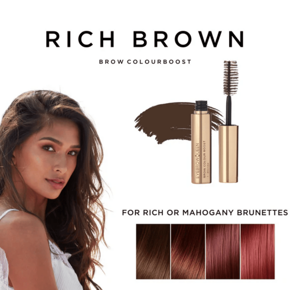 Eyebrowqueen Brow Colour Boost Rich Brown 5- Lillys Pharmacy and Health Store